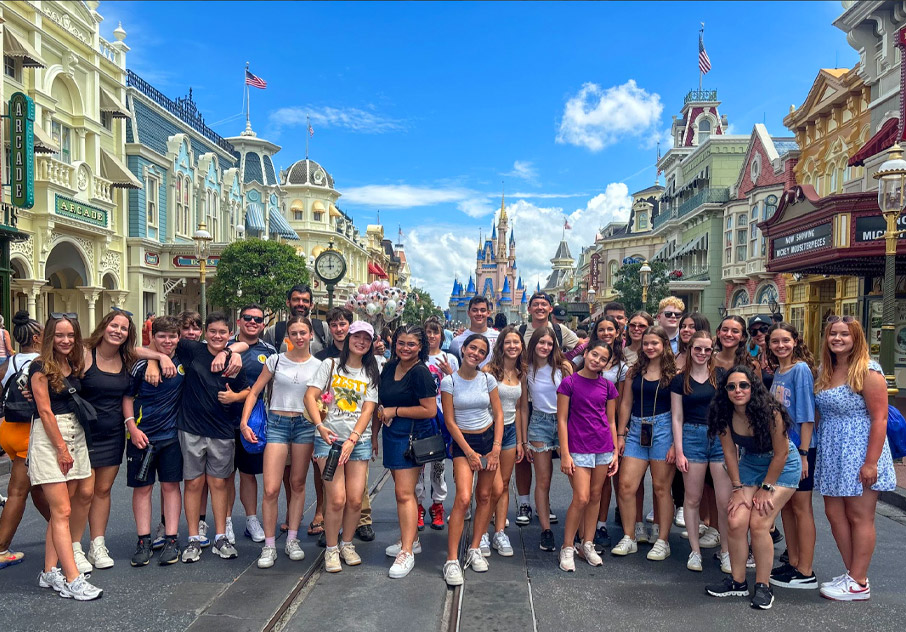 Boca Raton Florida summer camp kids on trip to Disney